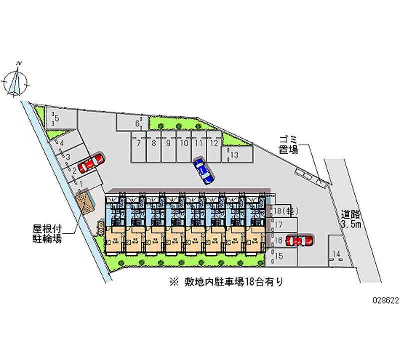 28622月租停車場