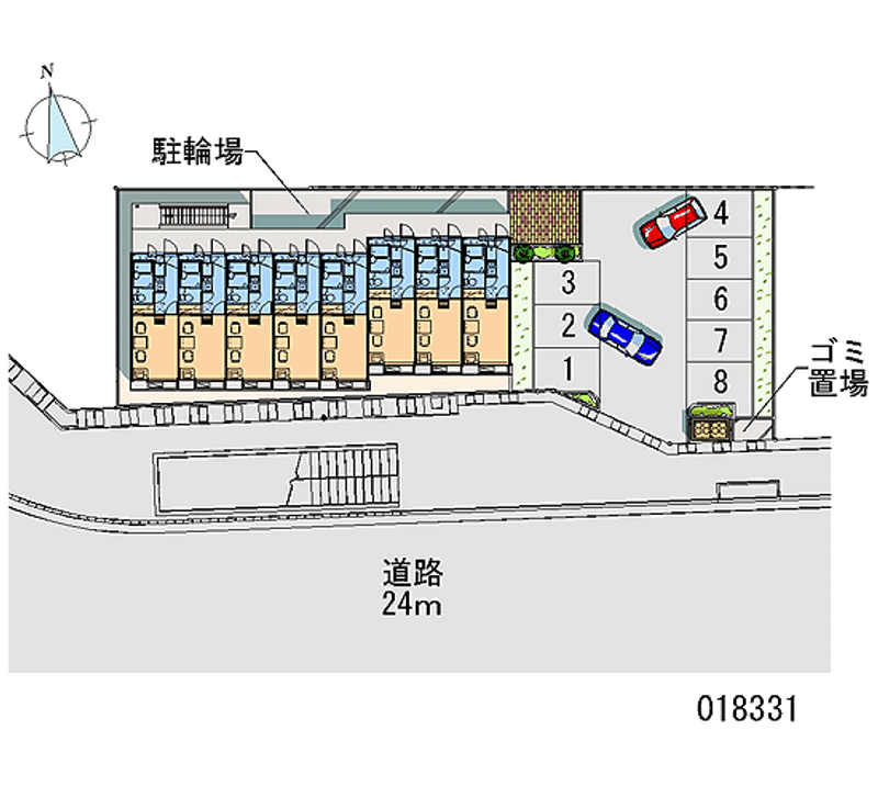 18331月租停车场