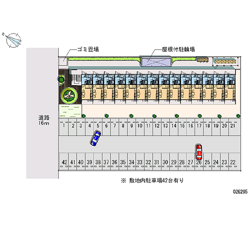 26295 bãi đậu xe hàng tháng