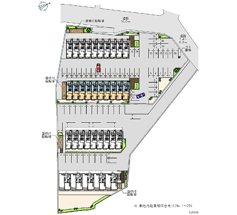 29193 bãi đậu xe hàng tháng