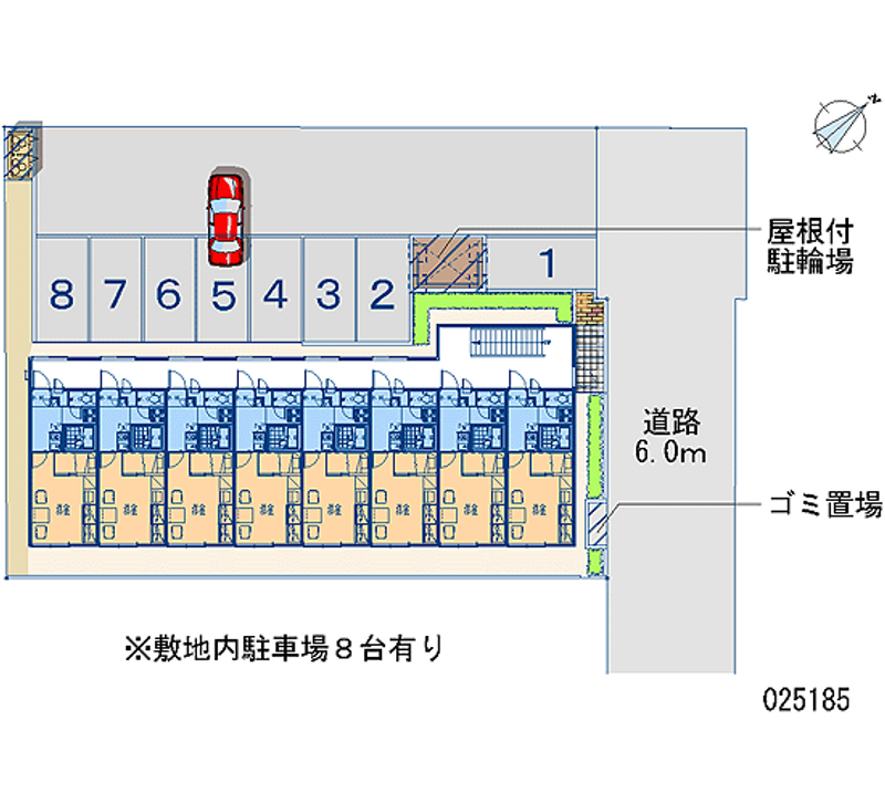 レオパレスエスペランサ 月極駐車場