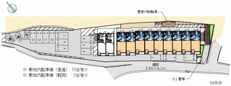 43506 월정액 주차장