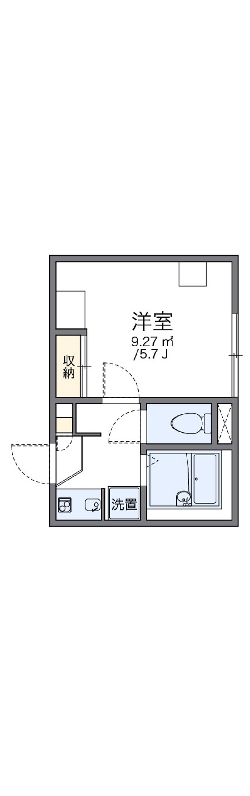 レオパレスＴＡＭＡ 間取図