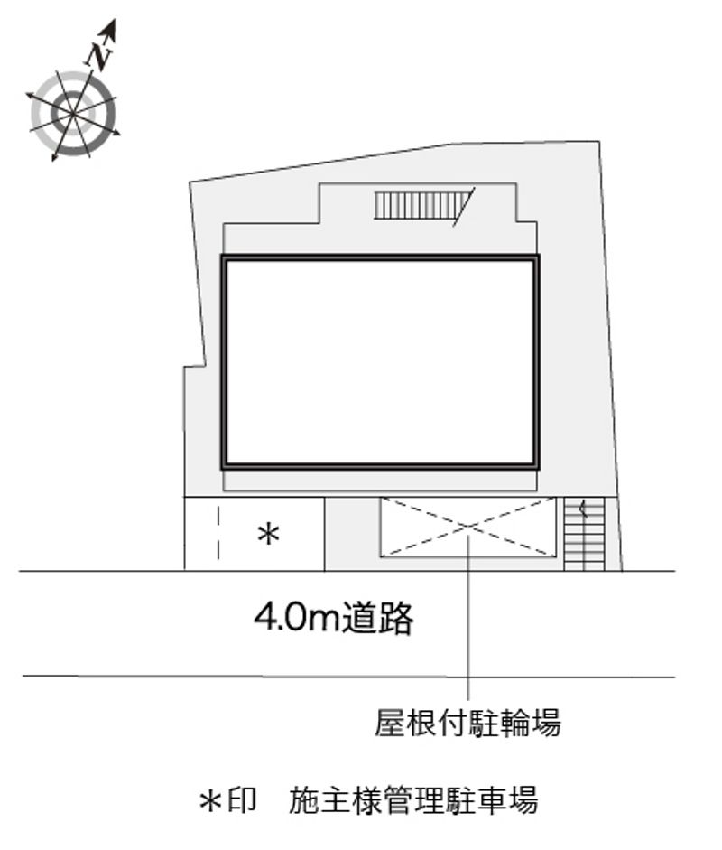 レオパレス異人館 配置図