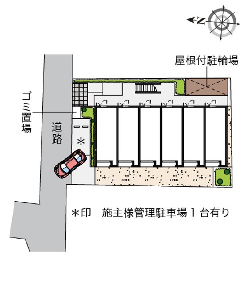 レオネクスト中野上鷺宮 配置図
