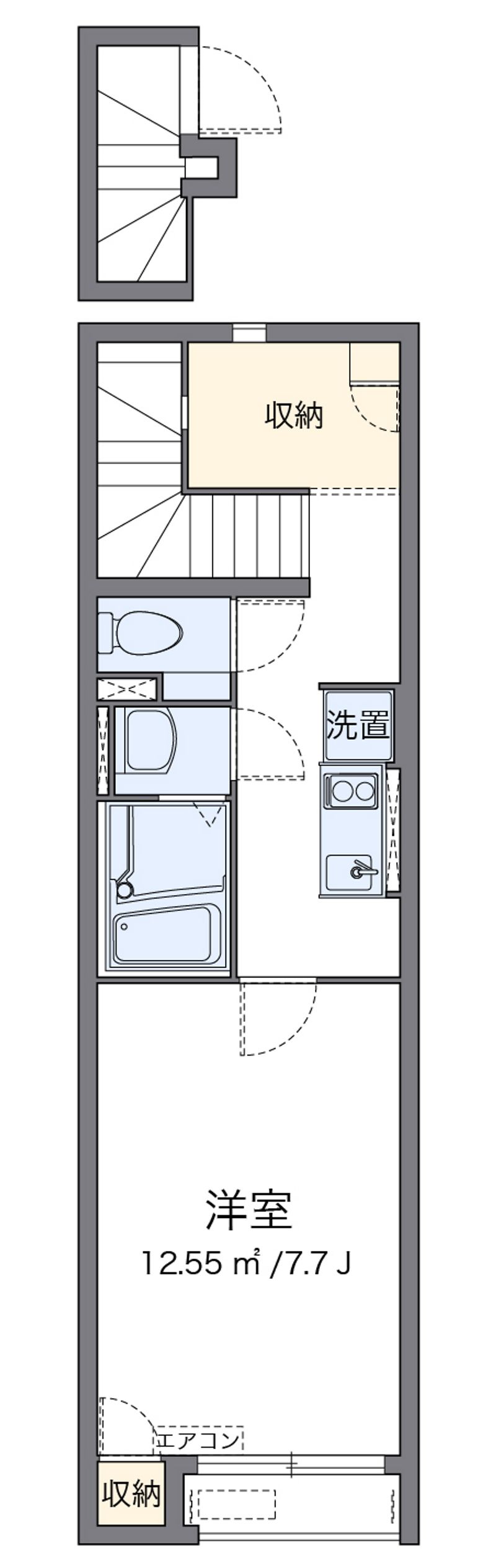 クレイノサンマルトル 間取図