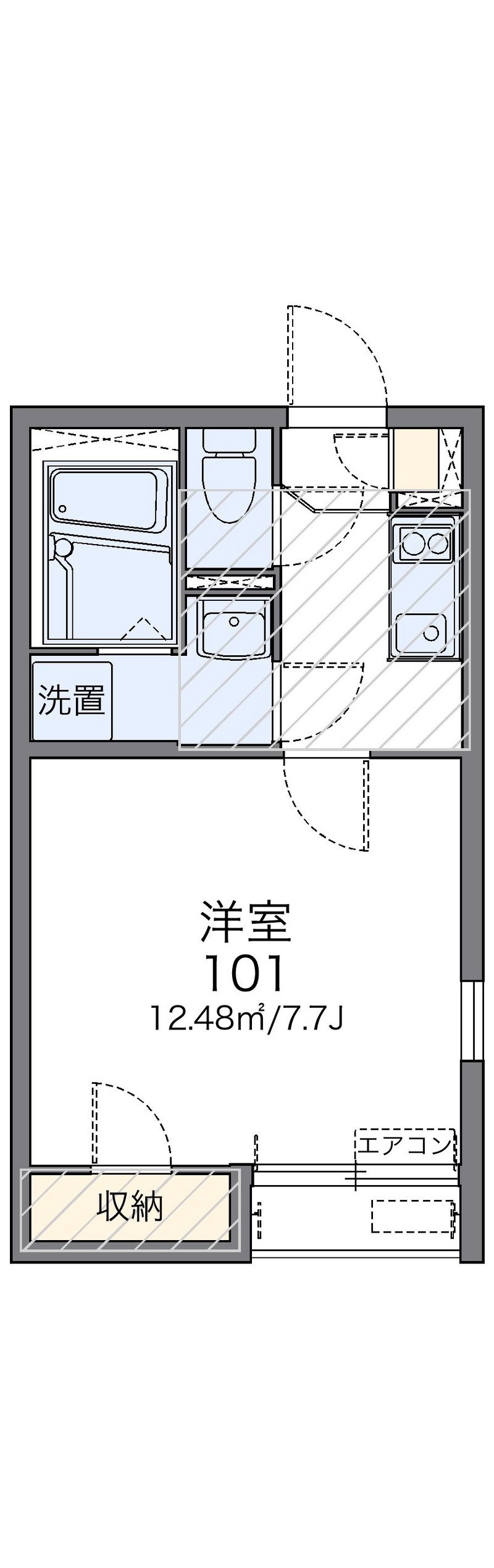 レオネクストＳＫＹ 間取図