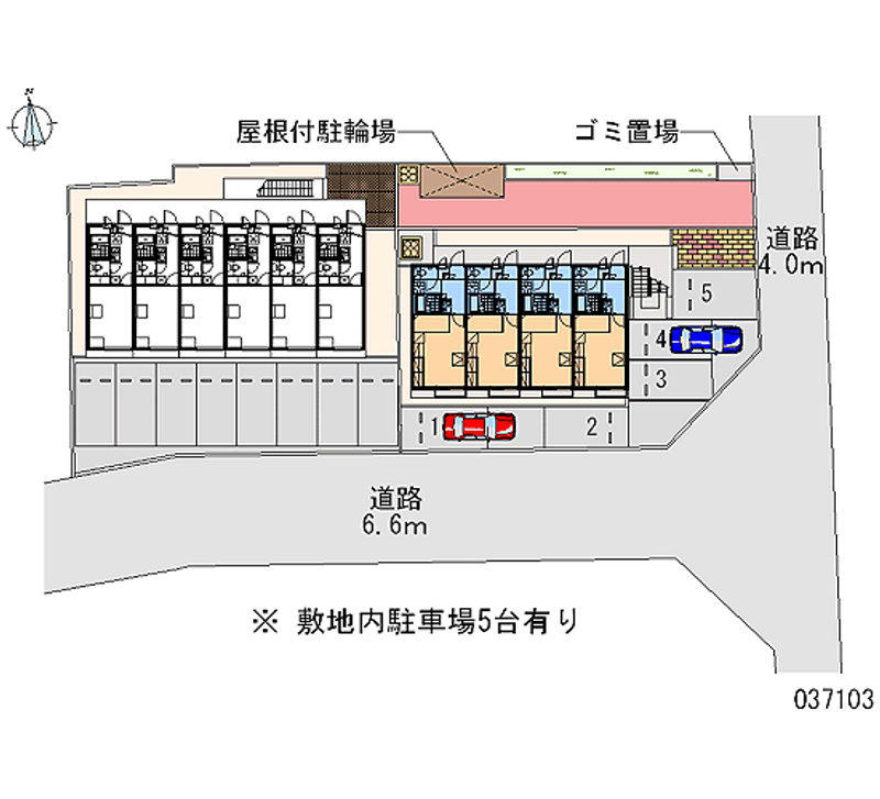 レオパレスＬｉｎｄｅｎ 区画図