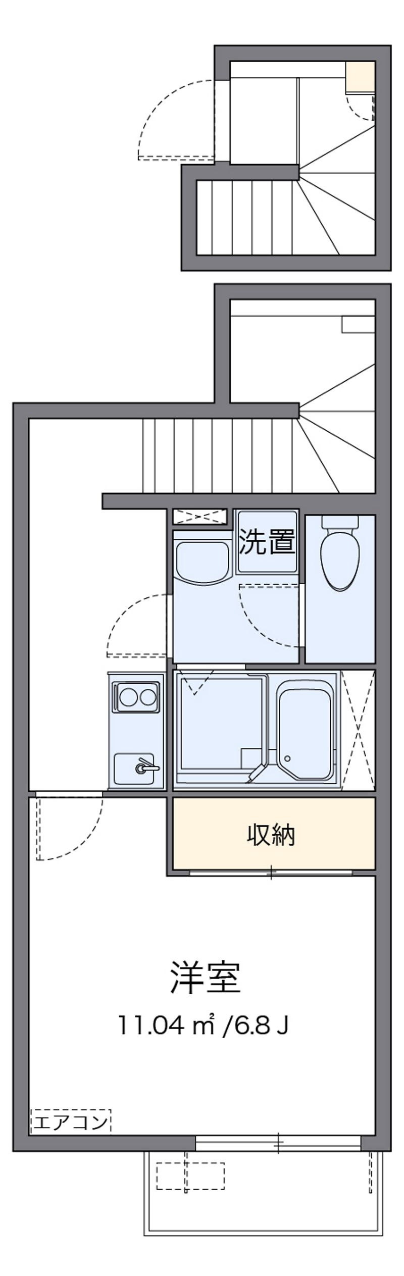 クレイノＫｏＫｏ 間取図