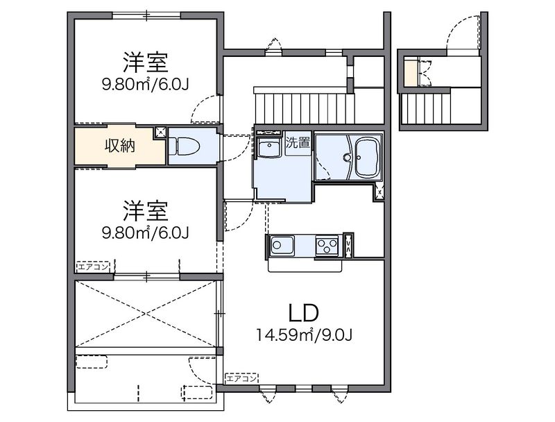 レオネクストクオーレ 間取図
