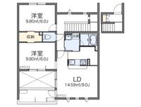 レオネクストクオーレ 間取り図