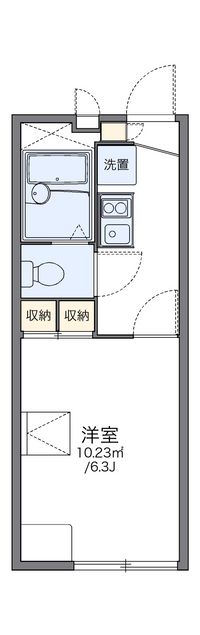 レオパレスブレスブライト 間取り図