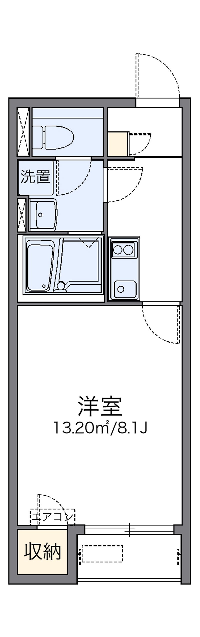 レオネクストローズ 間取図