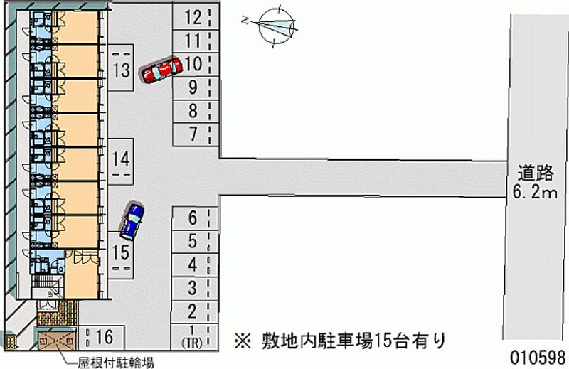 レオパレスプリマベーラ 月極駐車場