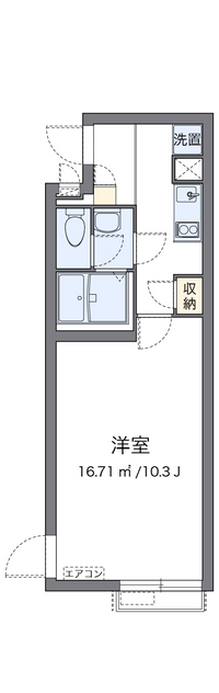 クレイノ練馬光が丘 間取り図