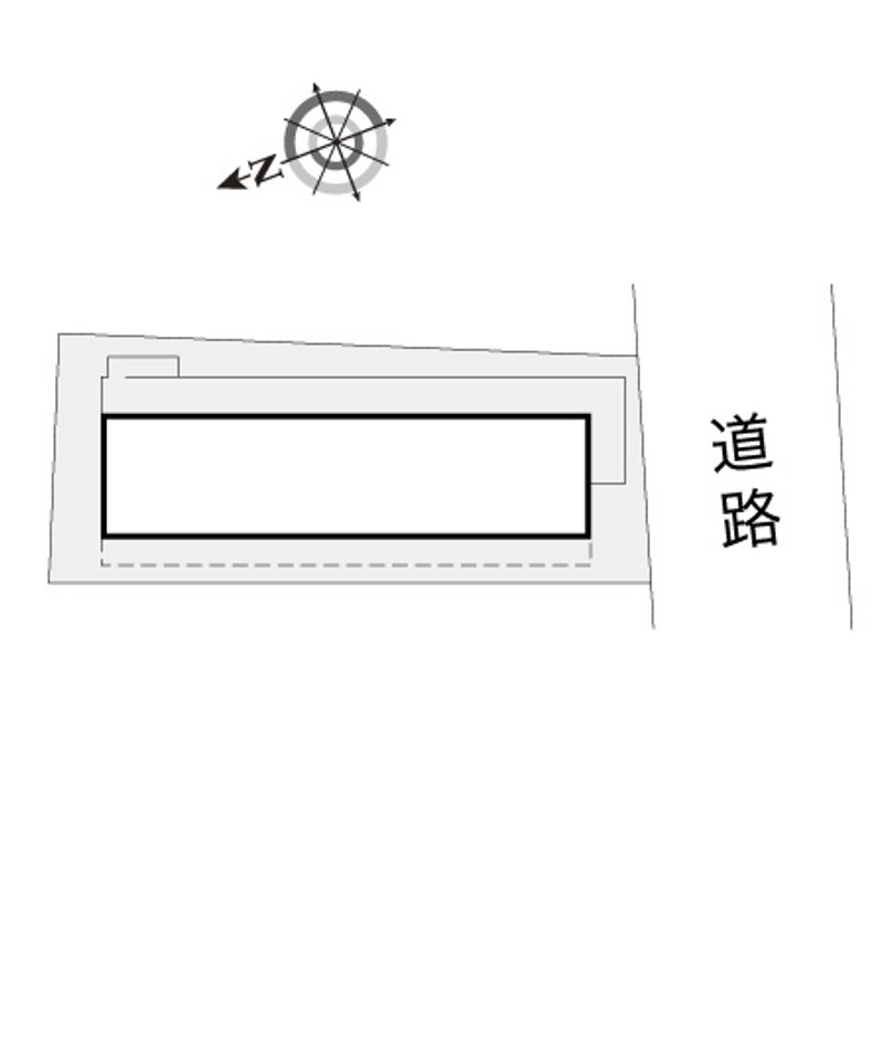 レオパレスホワイトアイランド 配置図
