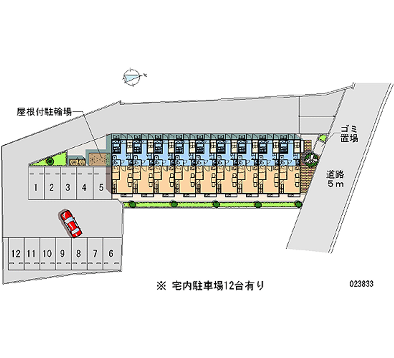 23833 Monthly parking lot