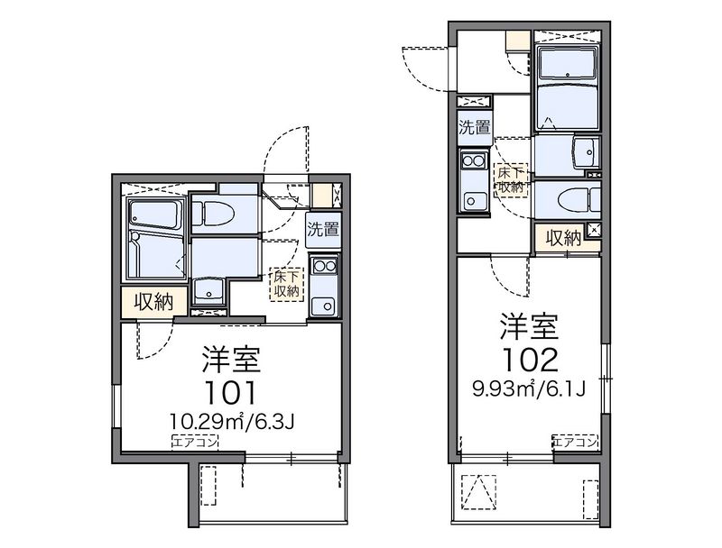 レオネクストアップルコート 間取図