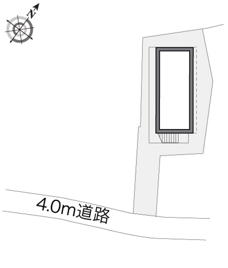 レオパレスデニム 配置図