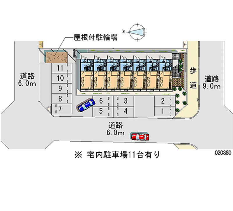 20880月租停車場