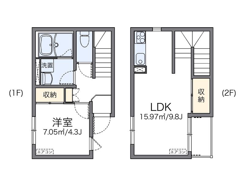 レオネクストメゾン米原 間取図