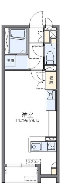 レオネクストスノーホワイト 間取り図