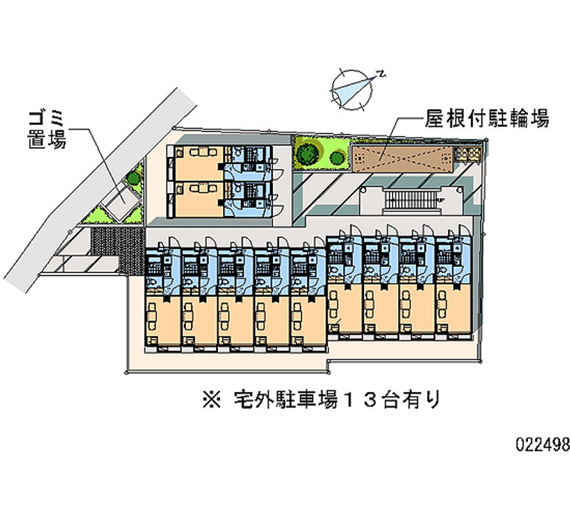 22498月租停车场