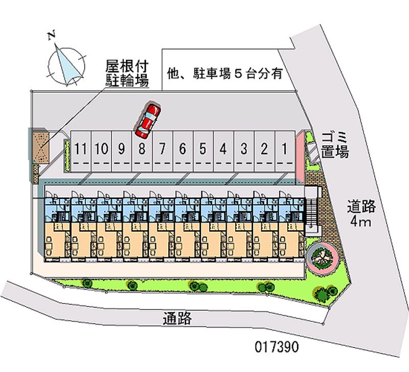 17390月租停車場