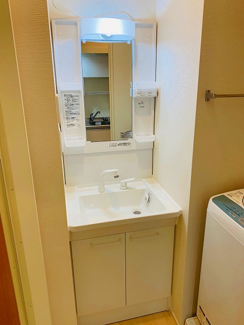 クレイノソレイユ立川 洗面台