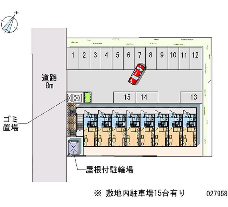 レオパレスウッド　ヴィレッジ 月極駐車場