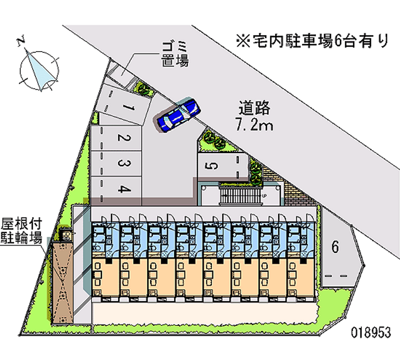 18953月租停车场