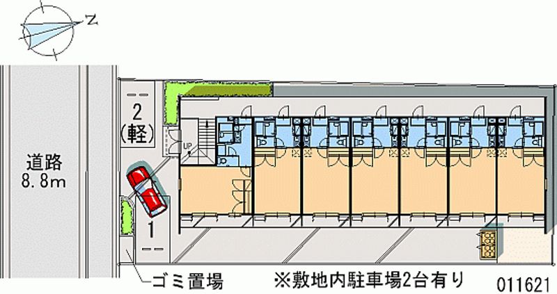 レオパレスＴＯＭＯＭＡＴＳＵ 月極駐車場