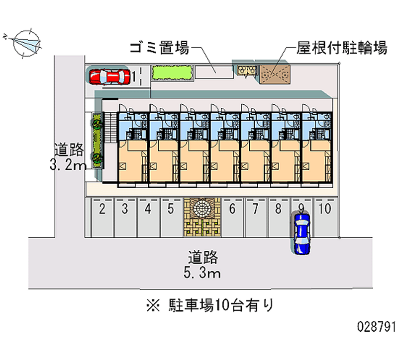 28791月租停車場