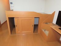 レオパレスフォレスト 収納