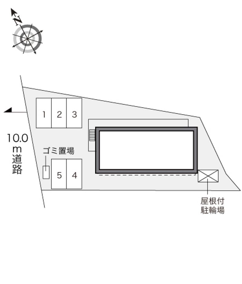 レオパレス粲粲 配置図