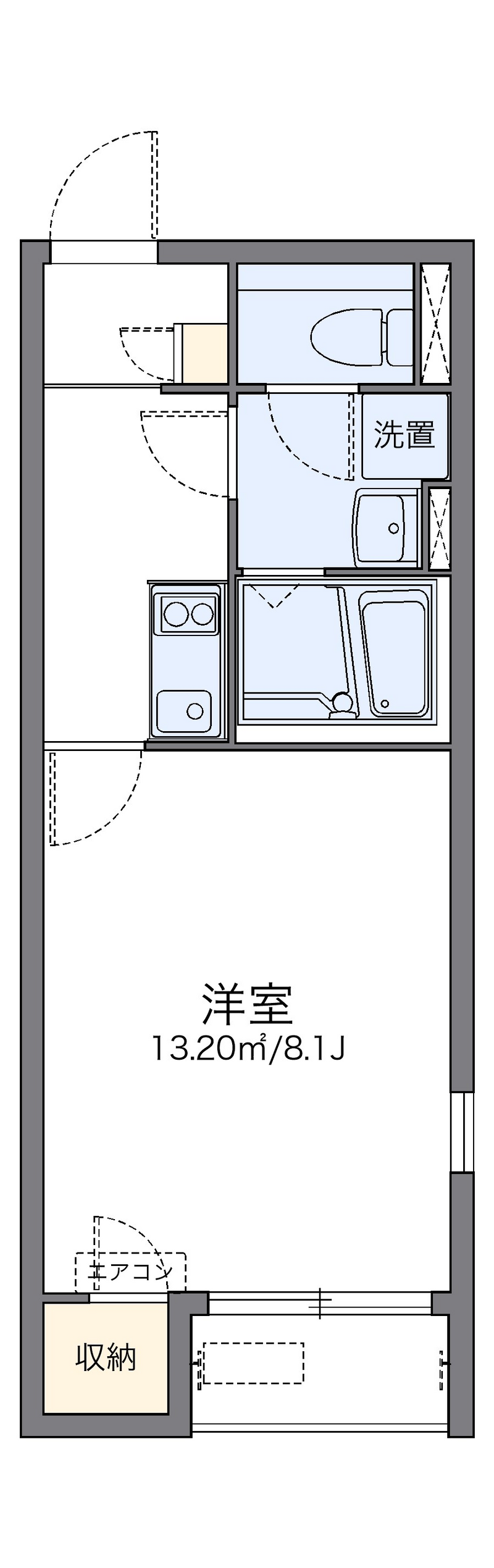 レオネクストブルーハイツ小笹 間取り