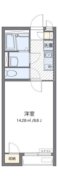 クレイノ蔵 間取り図