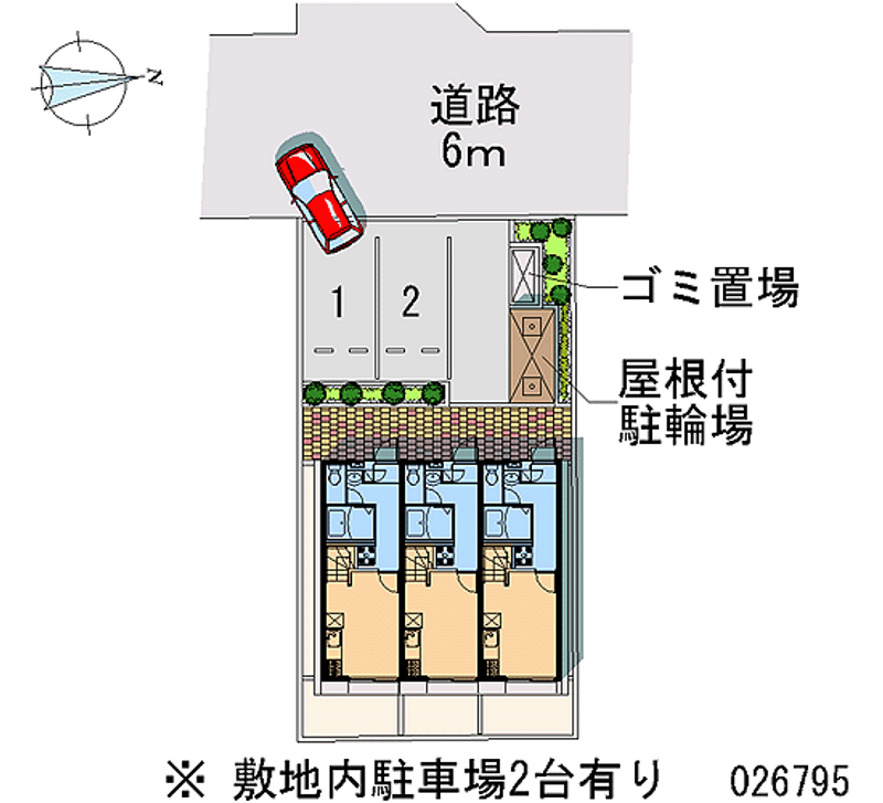 26795 Monthly parking lot