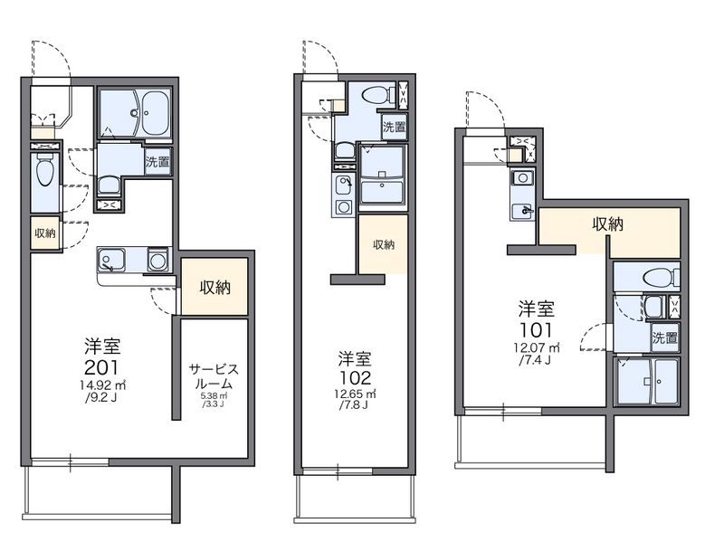 レオパレスＭａｉｓｏｎ　Ｌｕｍｉｅｒｅ 間取り