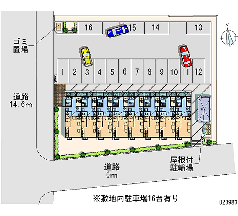 レオパレスリンデン　ツヴァイ 月極駐車場