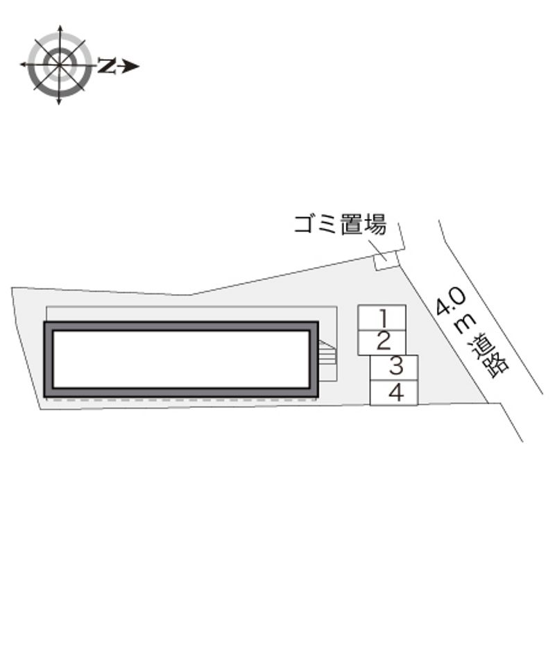 レオパレスルミエール 配置図