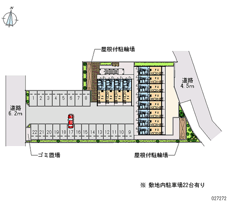 27272 Monthly parking lot