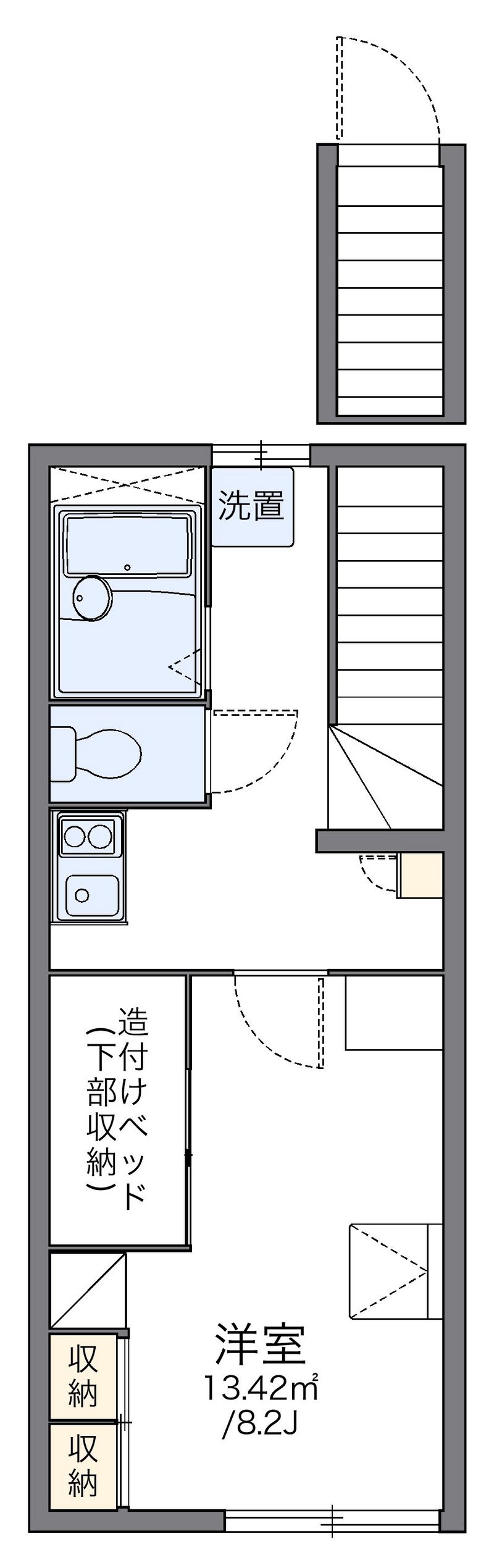 レオパレスペニンシュラＴ 間取図