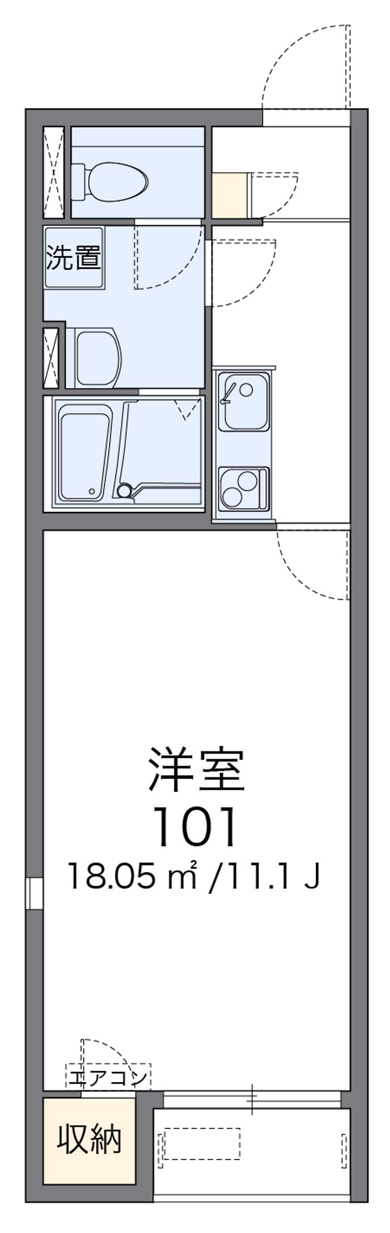 レオネクストグリーン館 間取図