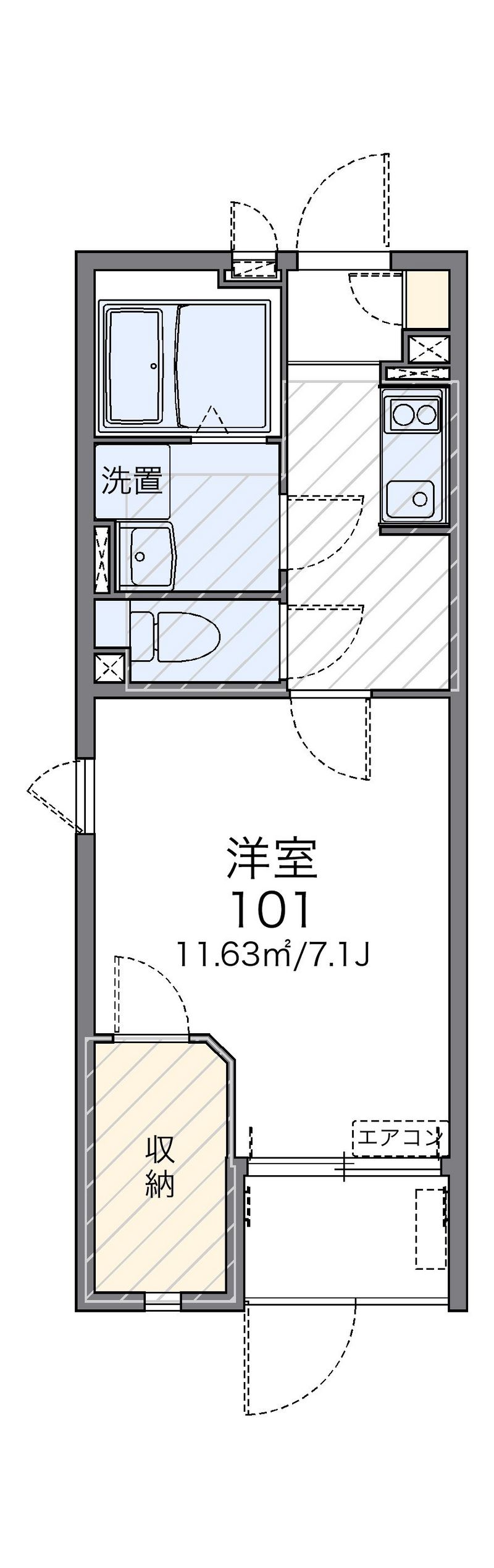 レオネクスト光 間取図