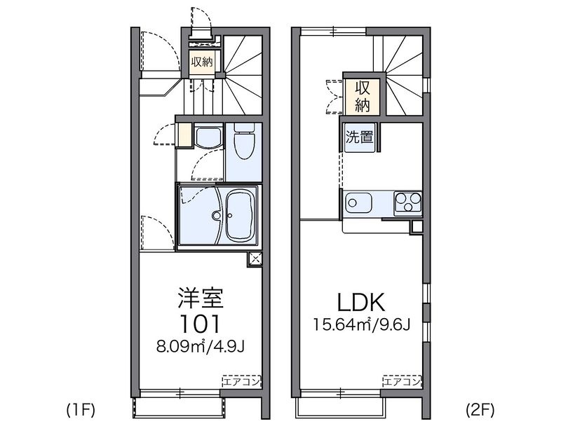 レオネクストファミリア藤里 間取図