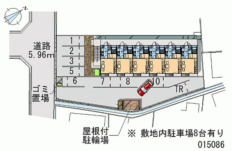 15086月租停车场