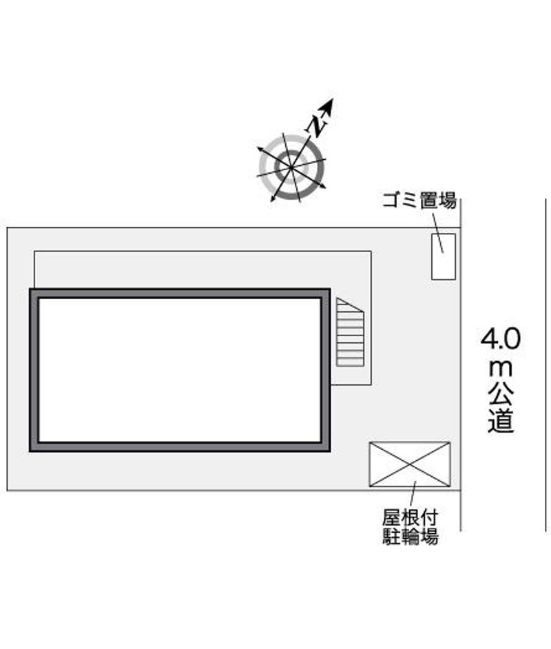 レオパレスホープステイ 配置図