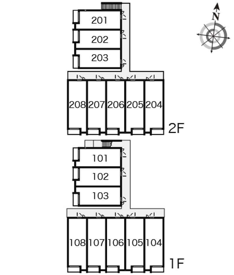 ミランダベルステージ 間取配置図