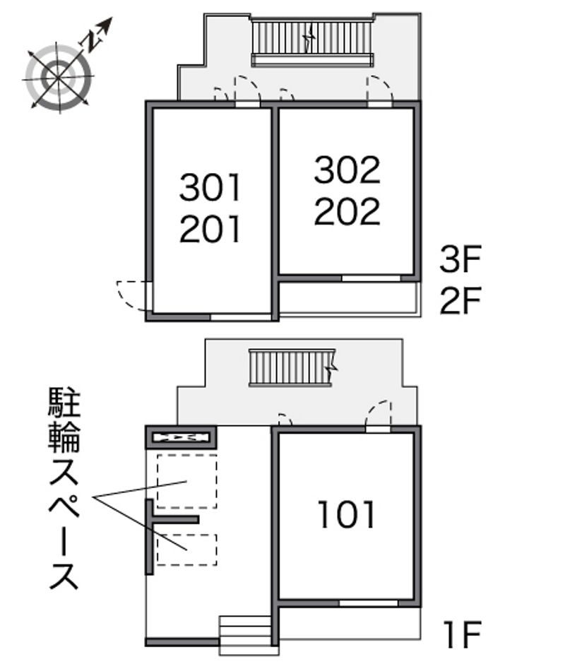 レオネクストウェルハート 間取配置図